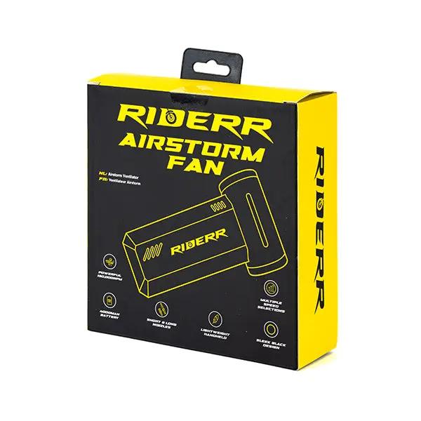 Riderr Airstorm Fan  FREE UK Delivery, FREE 365 Day Returns | Moto Central