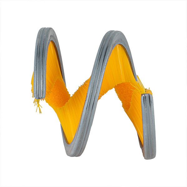Riderr Spiral Brush Yellow