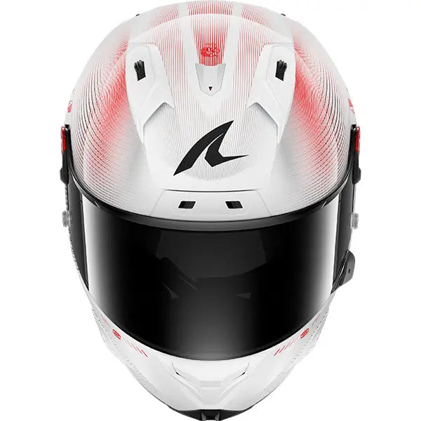 Shark Aeron Speed-Tech Carbon / White / Red FREE UK Delivery, FREE 365 Day Returns | Moto Central
