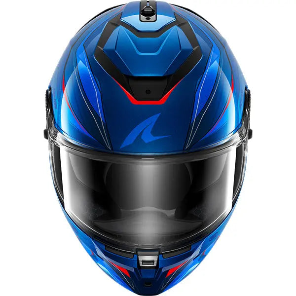 Shark Spartan GT PRO Carbon Mekarium Carbon / Blue / Orange FREE UK Delivery, FREE 365 Day Returns | Moto Central