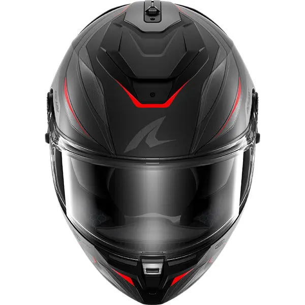 Shark Spartan GT PRO Carbon Mekarium Carbon / Anthracite / Red FREE UK Delivery, FREE 365 Day Returns | Moto Central