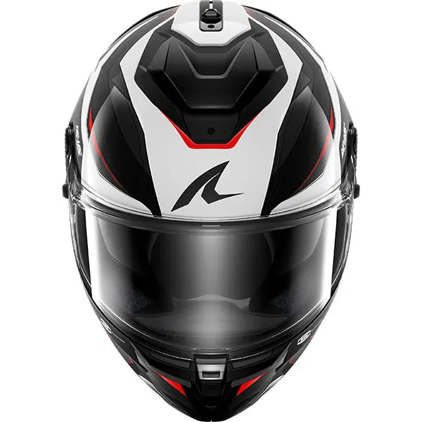 Shark Spartan GT PRO Carbon Mekarium Carbon / Silver / Red FREE UK Delivery, FREE 365 Day Returns | Moto Central
