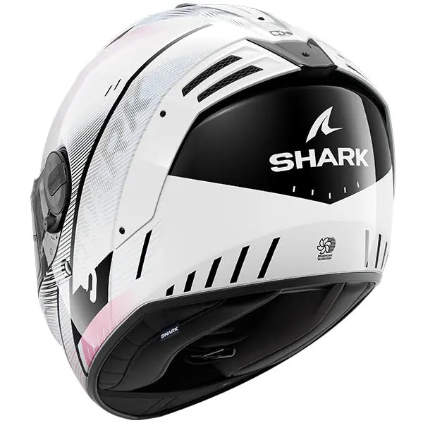 Shark Spartan RS Speed-Tech White / Violet / Black FREE UK Delivery, FREE 365 Day Returns | Moto Central