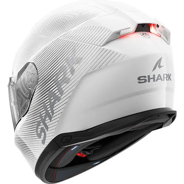 Shark Skwal i3 SP Lyne White / Silver FREE UK Delivery, FREE 365 Day Returns | Moto Central