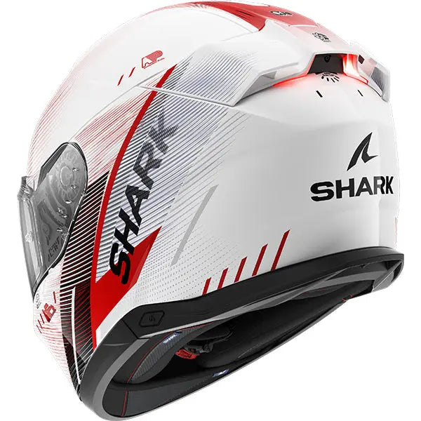 Shark Skwal i3 Speed-Tech White / Red / Black FREE UK Delivery, FREE 365 Day Returns | Moto Central
