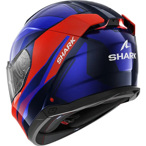 Shark Skwal i3 Mekarium Blue / Orange FREE UK Delivery, FREE 365 Day Returns | Moto Central