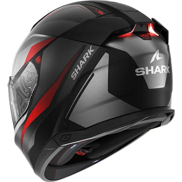 Shark Skwal i3 Mekarium Matt Black / Anthracite / Red FREE UK Delivery, FREE 365 Day Returns | Moto Central
