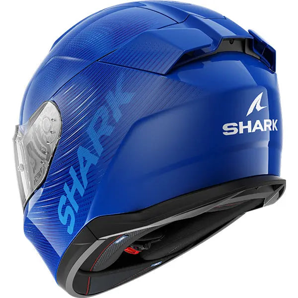 Shark D-Skwal 3 SP Lyne Blue / Silver / Blue FREE UK Delivery, FREE 365 Day Returns | Moto Central