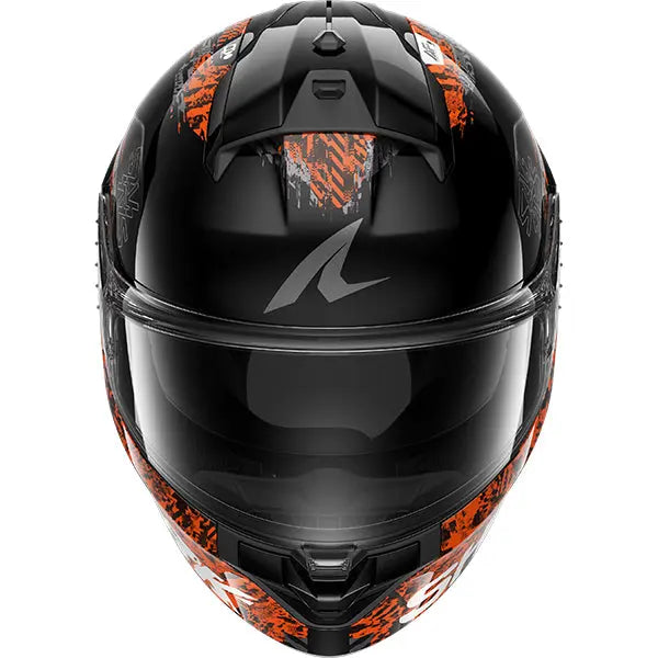Shark Ridill 2 Speed-VIB Black / Anthracite / Orange FREE UK Delivery, FREE 365 Day Returns | Moto Central