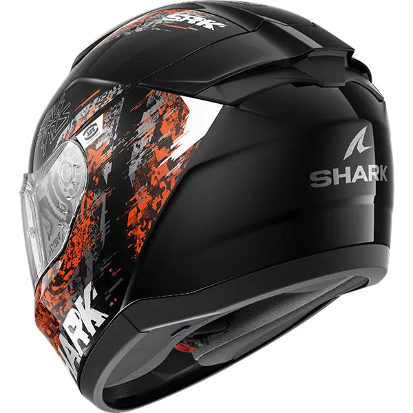 Shark Ridill 2 Speed-VIB Black / Anthracite / Orange FREE UK Delivery, FREE 365 Day Returns | Moto Central