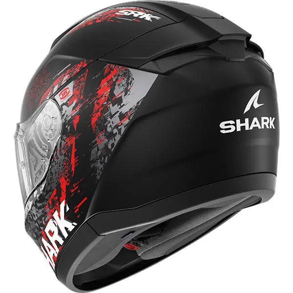 Shark Ridill 2 Speed-VIB Matt Black / Anthracite / Red FREE UK Delivery, FREE 365 Day Returns | Moto Central