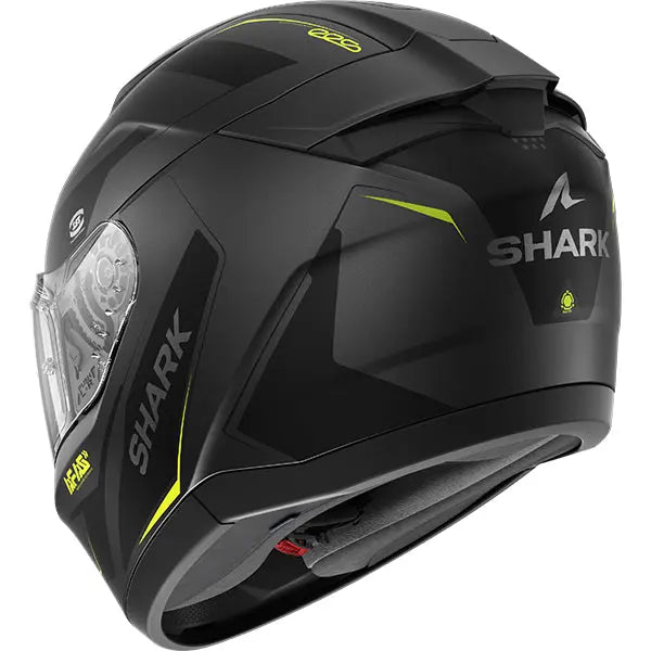 Shark Ridill 2 Mekarium Matt Anthracite / Yellow FREE UK Delivery, FREE 365 Day Returns | Moto Central
