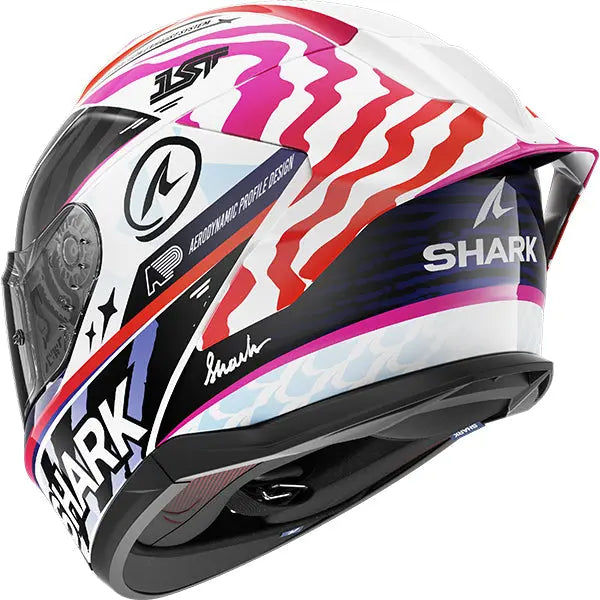 Shark Skwal Cup Speed-Fancy White / Black / Orange FREE UK Delivery, FREE 365 Day Returns | Moto Central
