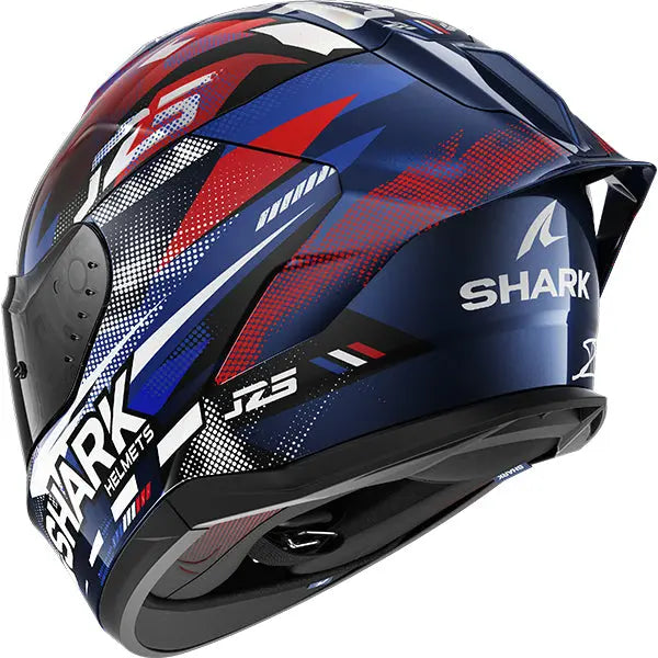 Shark Skwal Cup Zarco GP France Blue / Pearl / Red FREE UK Delivery, FREE 365 Day Returns | Moto Central