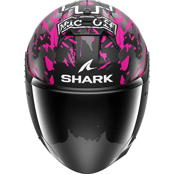 Shark Skwal Jet Cup Redding Matt Black / Violet / Blue FREE UK Delivery, FREE 365 Day Returns | Moto Central