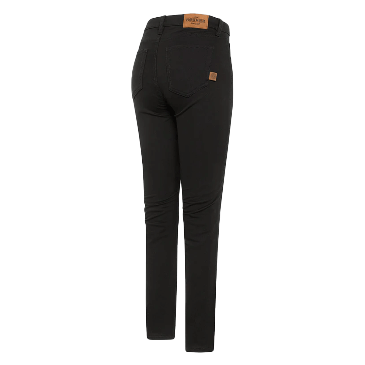 Rokker Sky Black Ladies Jeans Black FREE UK Delivery, FREE 365 Day Returns | Moto Central