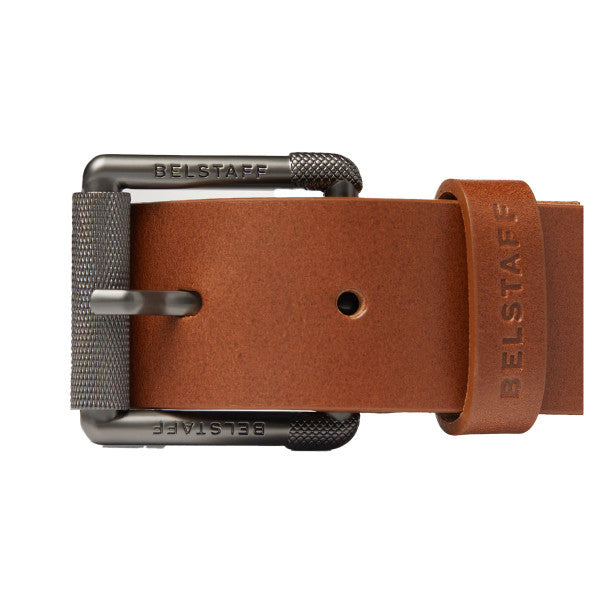 Belstaff Roller Buckle Belt Major Brown FREE UK Delivery, FREE 365 Day Returns | Moto Central