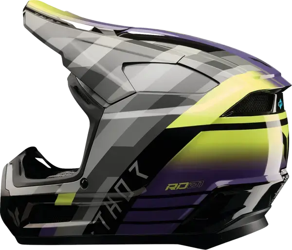 Thor Fleet Youth Camber Black / Purple - FREE UK Shipping, FREE 365 Day Returns | Moto Central