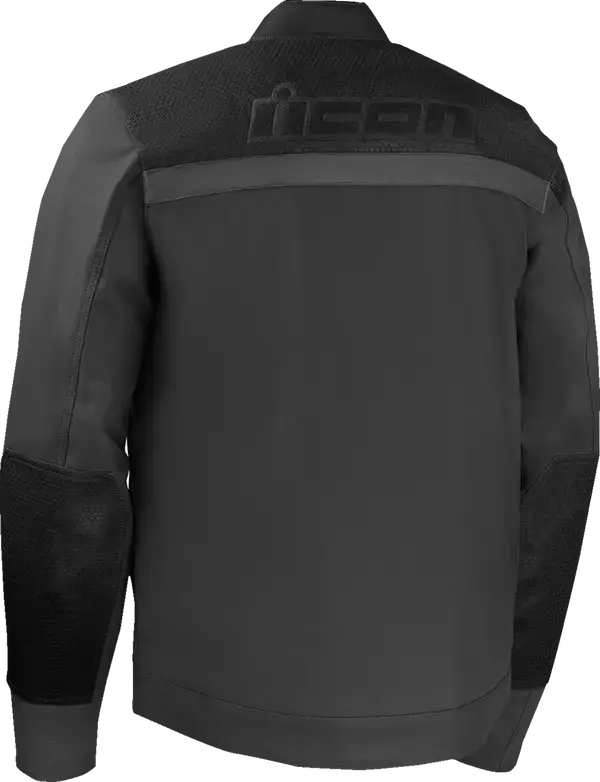 Icon Midhawk Textile Jacket Black - FREE UK Shipping, FREE 365 Day Returns | Moto Central