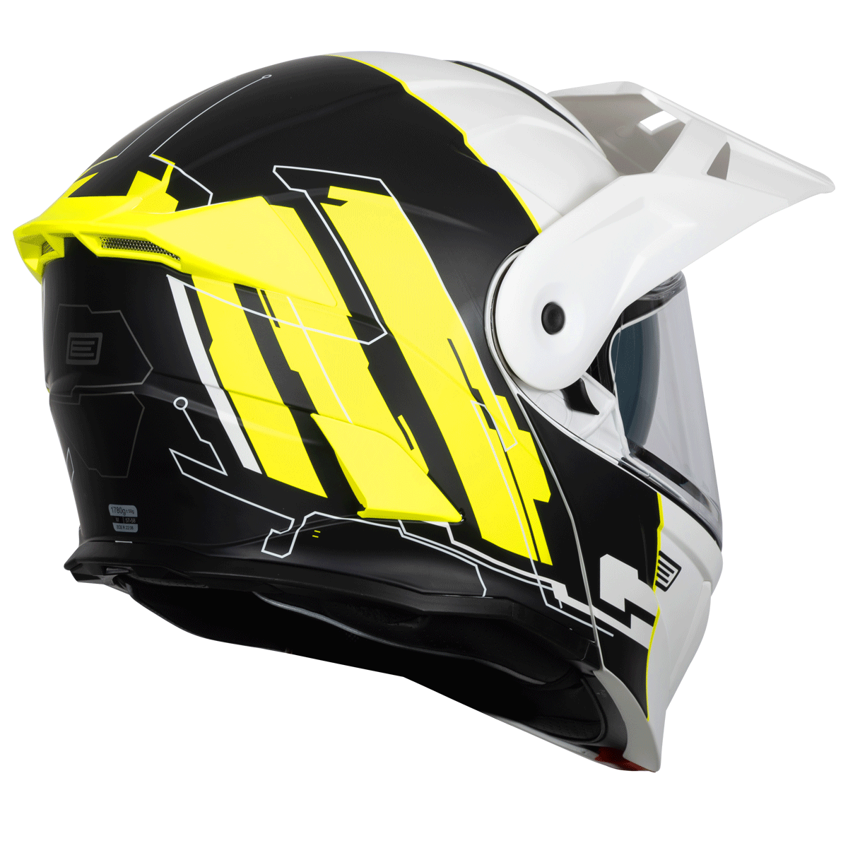Origine Adventure 22.06 Cyborg Yellow / White FREE UK Delivery, FREE 365 Day Returns | Moto Central