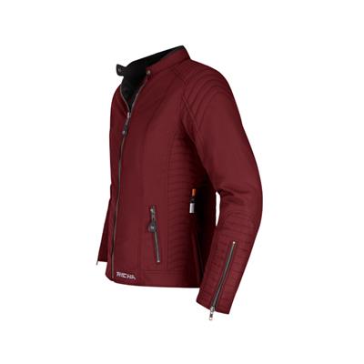 Richa Lausanne Ladies Textile Jacket Burgundy