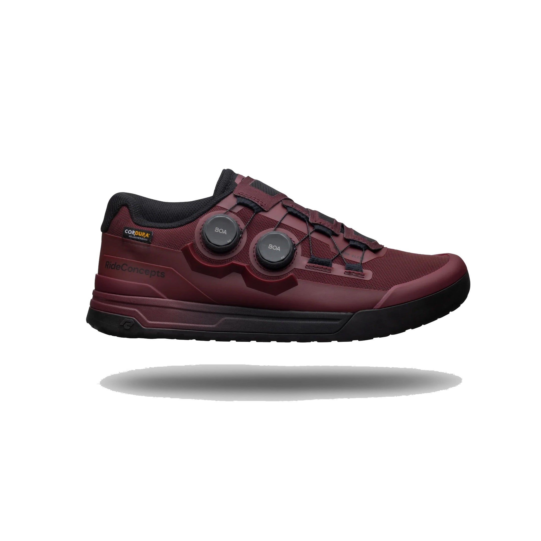 Ride Concepts Hellion Elite BOA Cycle Shoes Crimson - FREE UK Shipping, FREE 365 Day Returns | Moto Central