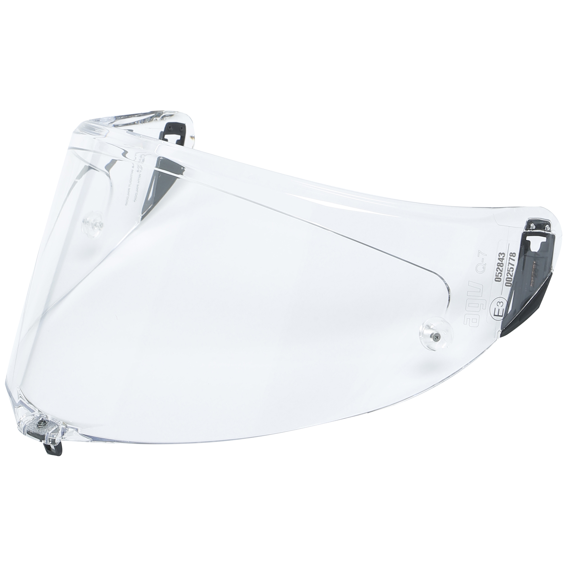 AGV Race 3 Visor ECE 22.06 Clear - FREE UK Delivery, FREE 365 Day Returns | Moto Central
