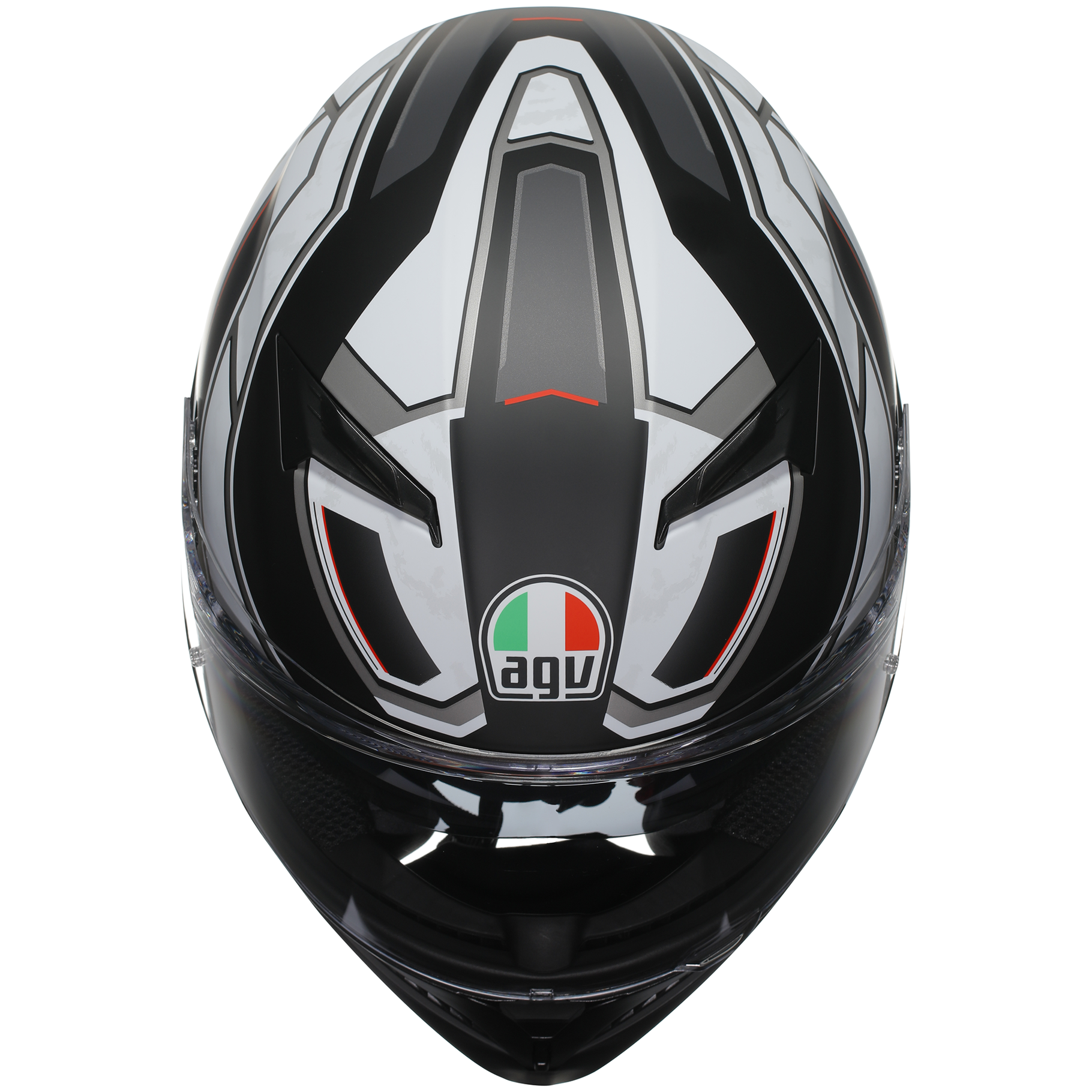 AGV K3 Rivia ECE 22.06 Matt Black / White - FREE UK Shipping, FREE 365 Day Returns | Moto Central