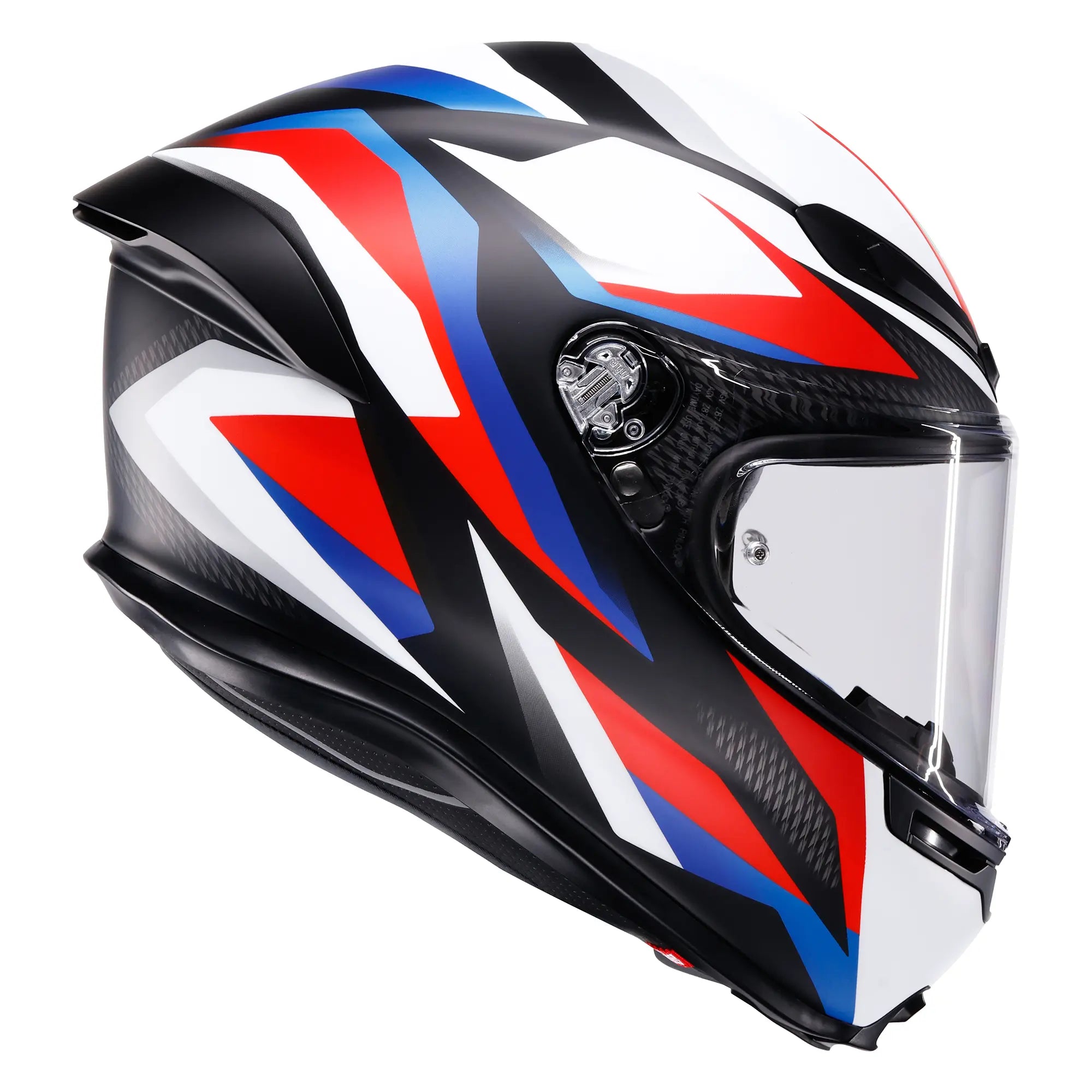AGV K6-S Timewarp Red / White / Blue - FREE UK Shipping, FREE 365 Day Returns | Moto Central