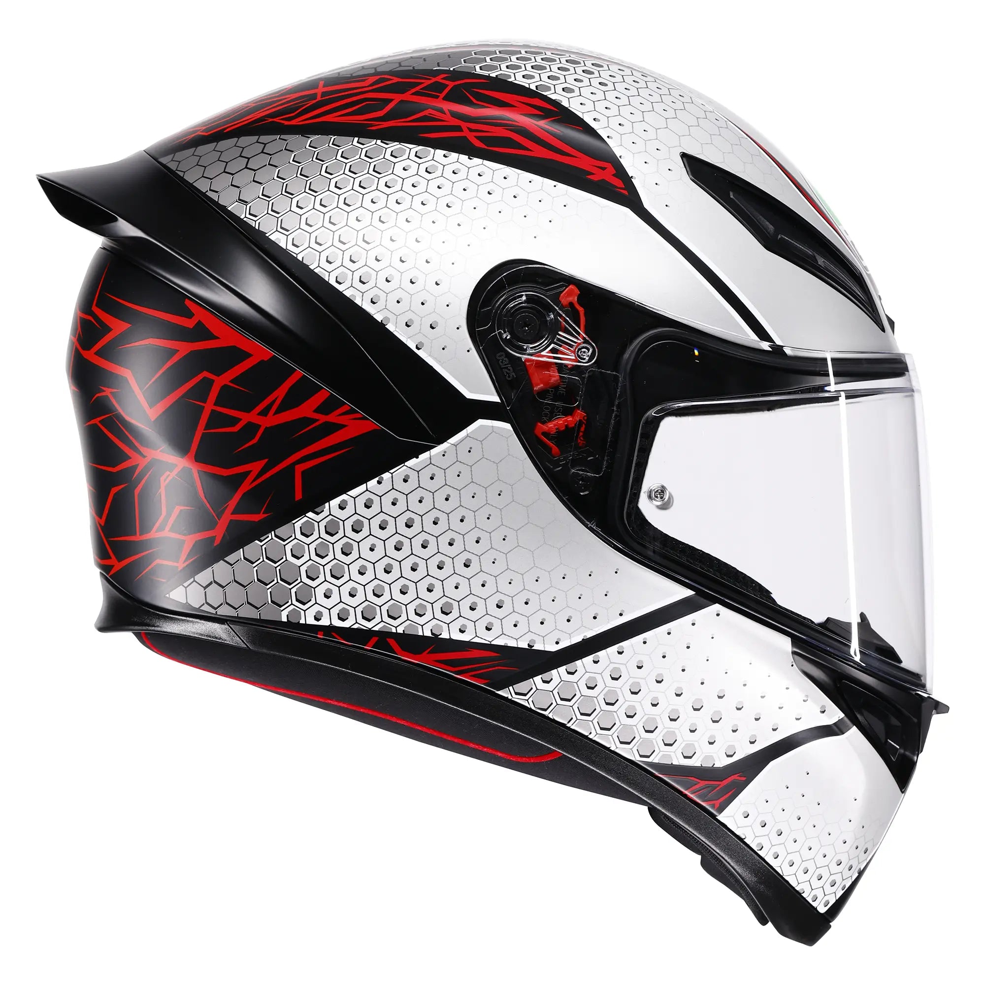 AGV K1-S Speedarmour Matt Black / Grey / Red - FREE UK Shipping, FREE 365 Day Returns | Moto Central