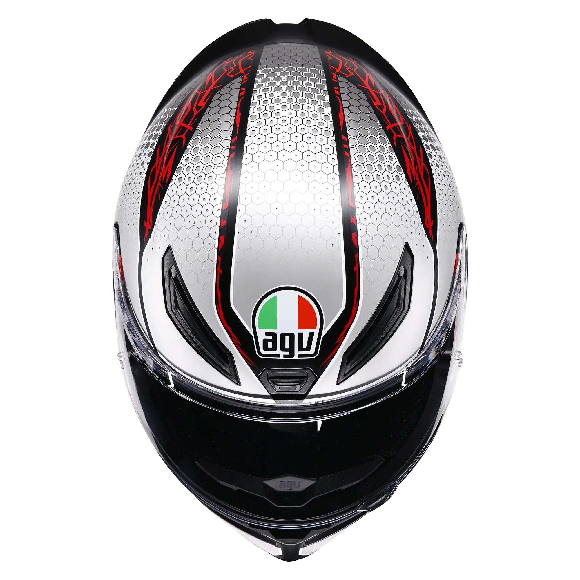 AGV K1-S Speedarmour Matt Black / Grey / Red - FREE UK Shipping, FREE 365 Day Returns | Moto Central