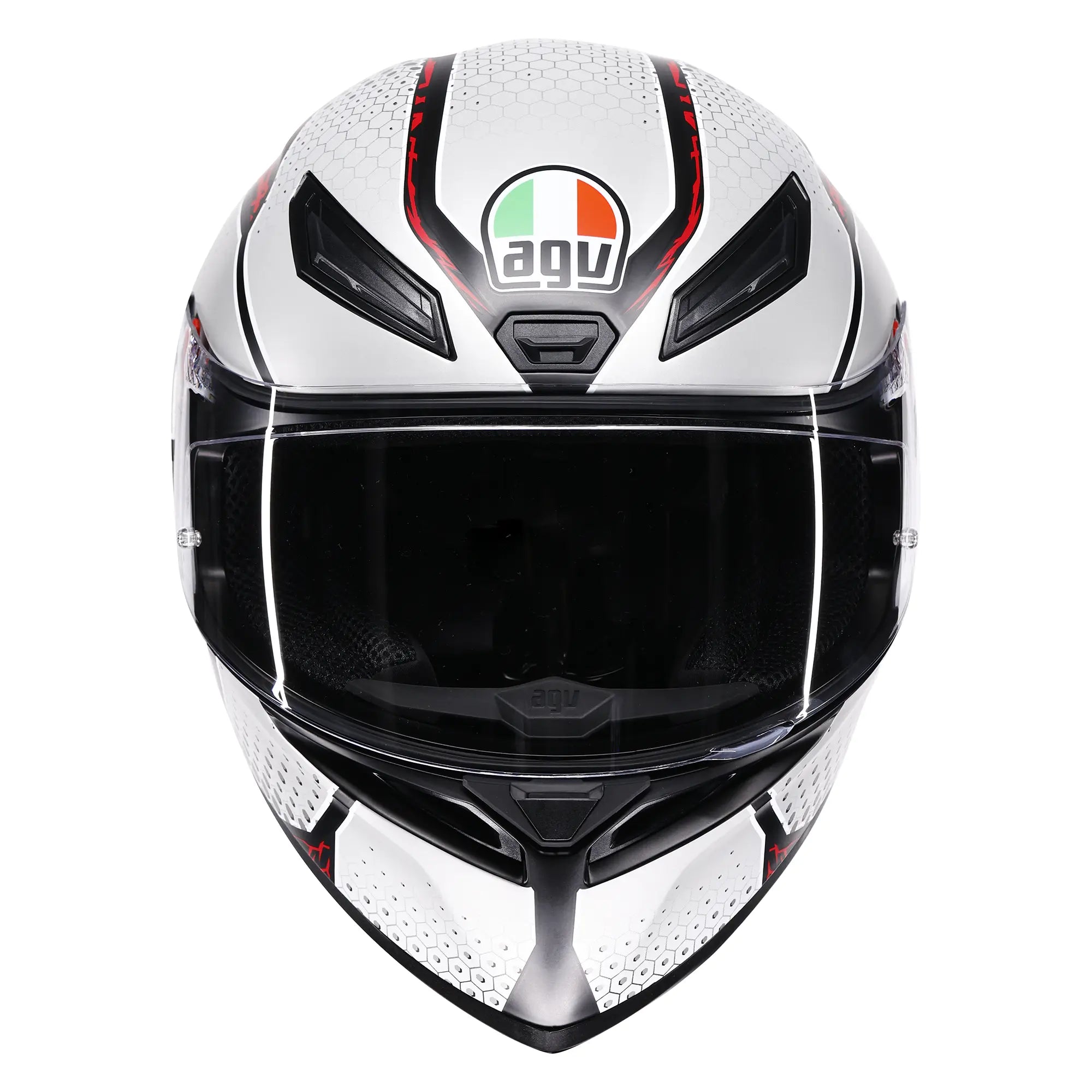 AGV K1-S Speedarmour Matt Black / Grey / Red - FREE UK Shipping, FREE 365 Day Returns | Moto Central