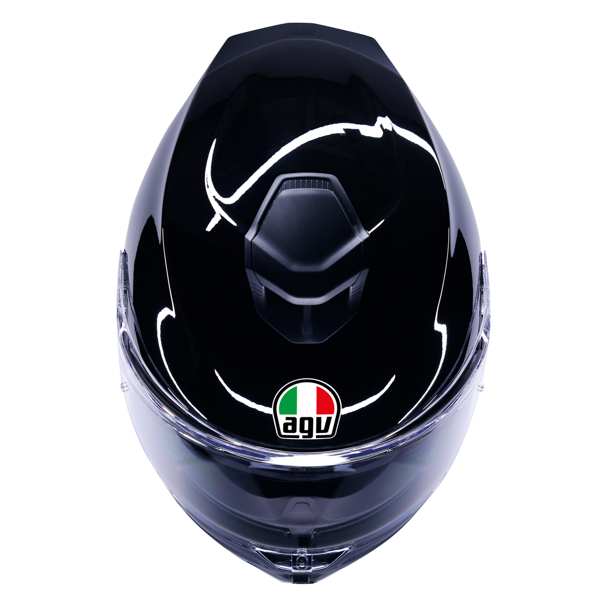 AGV K5 ECE 22.06 Solid Black - FREE UK Shipping, FREE 365 Day Returns | Moto Central