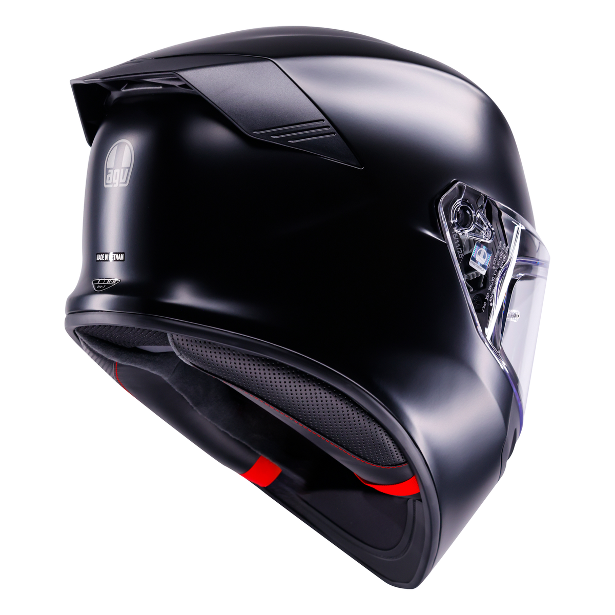 AGV K5 ECE 22.06 Solid Matt Black - FREE UK Shipping, FREE 365 Day Returns | Moto Central