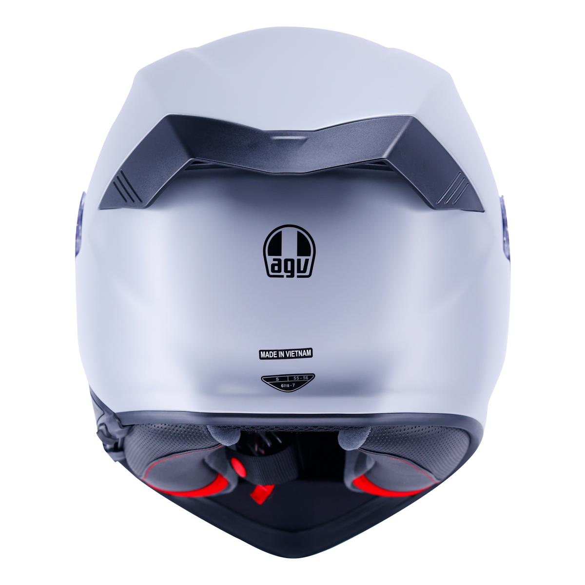 AGV K5 ECE 22.06 Solid Matt Palore Grey - FREE UK Shipping, FREE 365 Day Returns | Moto Central