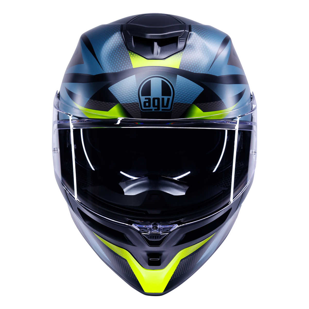 AGV K5 ECE 22.06 Munor Black / Fluo Yellow - FREE UK Shipping, FREE 365 Day Returns | Moto Central