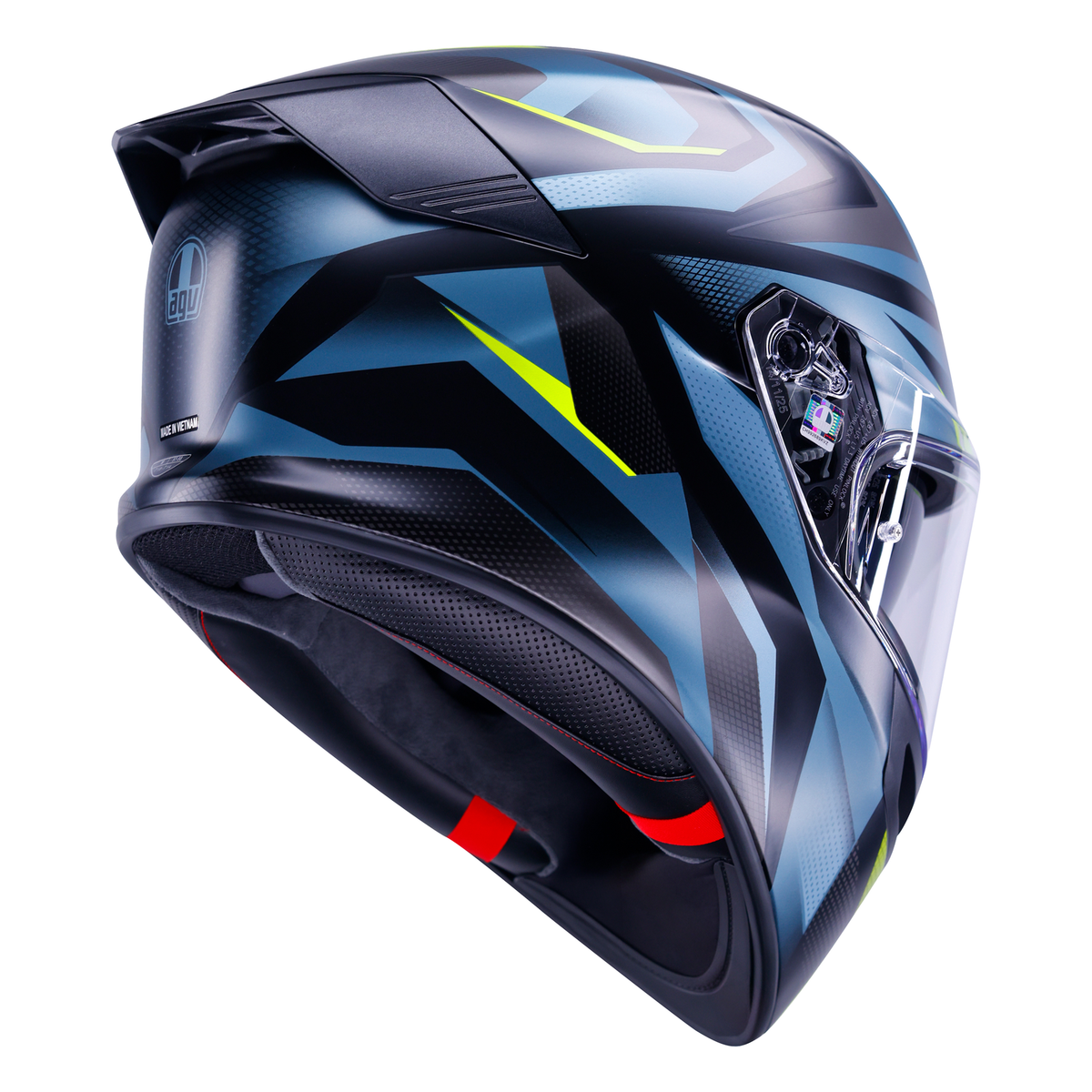 AGV K5 ECE 22.06 Munor Black / Fluo Yellow - FREE UK Shipping, FREE 365 Day Returns | Moto Central