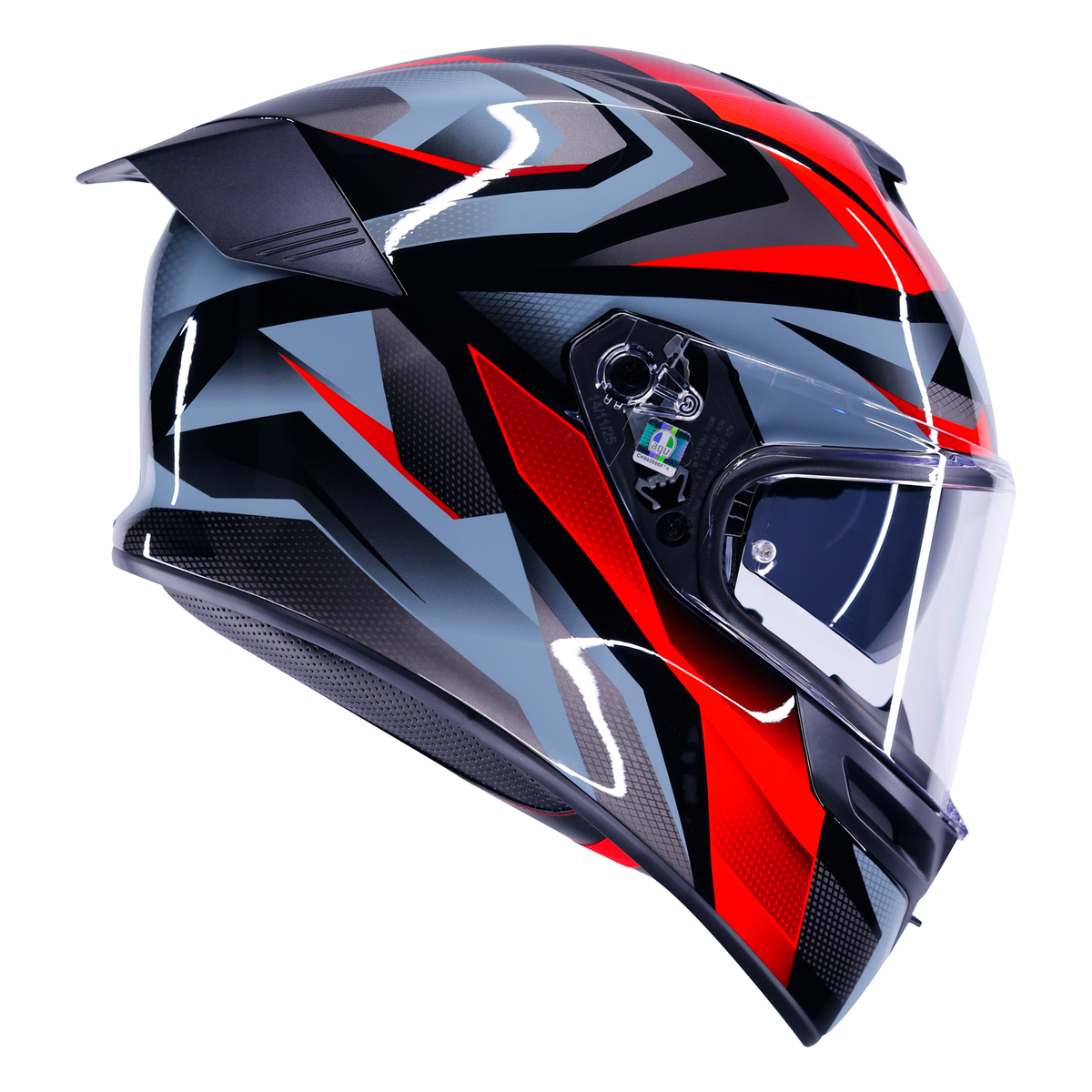 AGV K5 ECE 22.06 Munor Black / Red - FREE UK Shipping, FREE 365 Day Returns | Moto Central