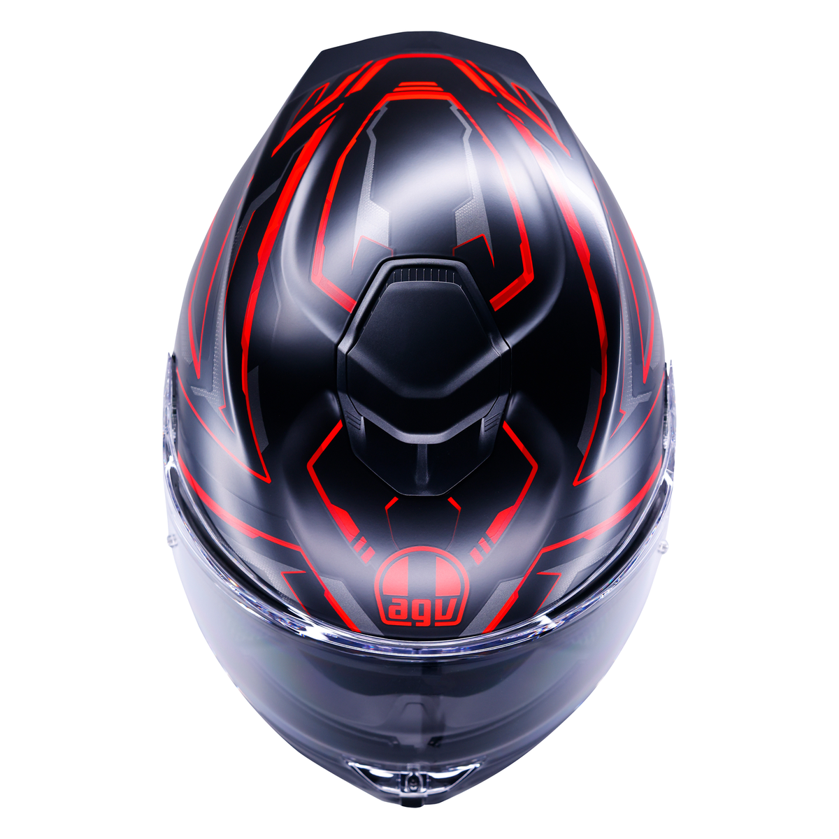 AGV K5 ECE 22.06 Astralix Black / Red - FREE UK Shipping, FREE 365 Day Returns | Moto Central