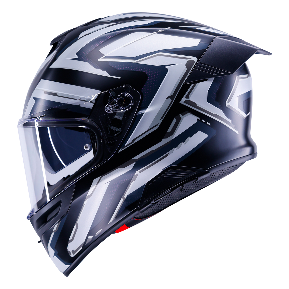 AGV K5 ECE 22.06 Astralix Black / White - FREE UK Shipping, FREE 365 Day Returns | Moto Central