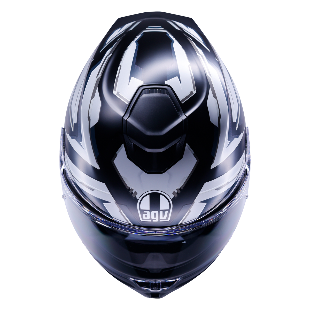 AGV K5 ECE 22.06 Astralix Black / White - FREE UK Shipping, FREE 365 Day Returns | Moto Central