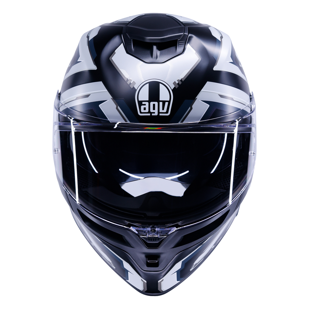 AGV K5 ECE 22.06 Astralix Black / White - FREE UK Shipping, FREE 365 Day Returns | Moto Central