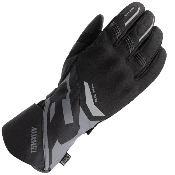 Richa Eternity Waterproof Gloves Black - FREE UK Delivery, FREE 365 Day Returns | Moto Central