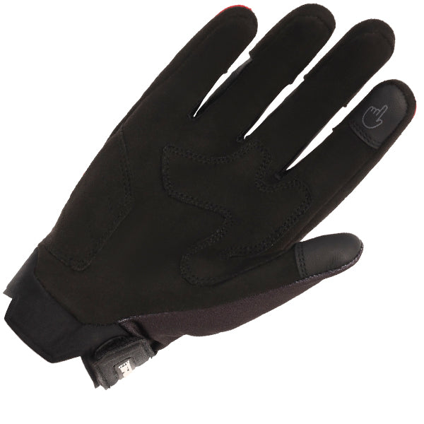 Richa R-MX Gloves Black / Red - FREE UK Delivery, FREE 365 Day Returns | Moto Central