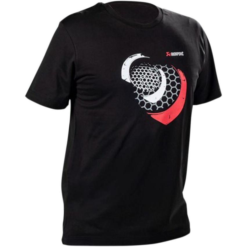 Akrapovic Mesh T-Shirt Black / Grey