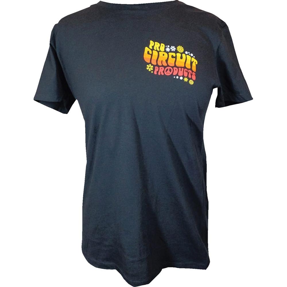 Pro Circuit Groovy Ladies T-Shirt Black