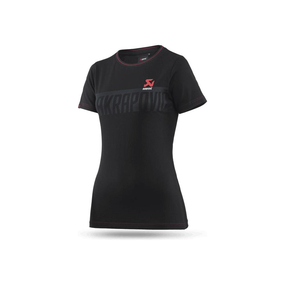 Akrapovic Corpo Ladies T-Shirt Black