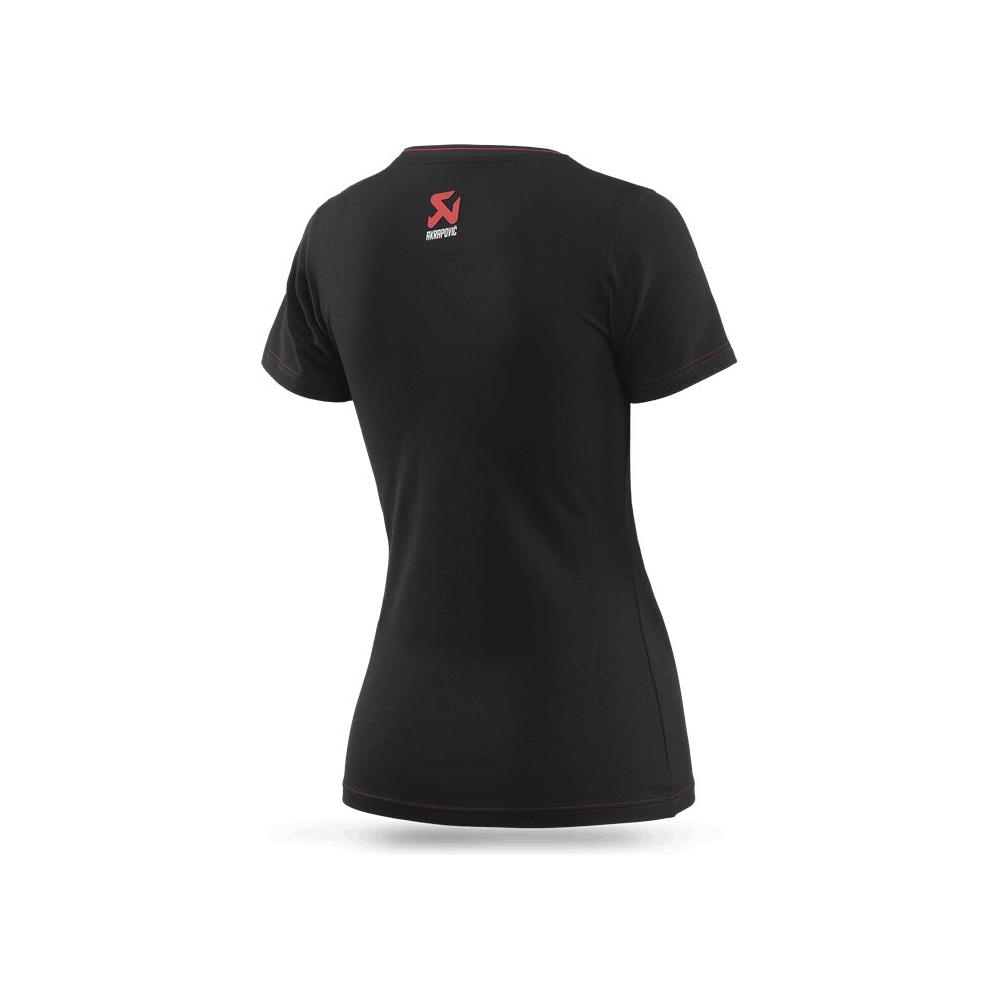 Akrapovic Corpo Ladies T-Shirt Black