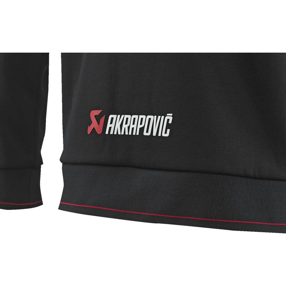 Akrapovic Corpo Full-Zip Hoodie Black
