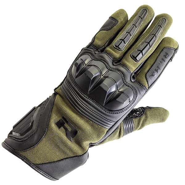 Richa Dread Gloves Black / Green - FREE UK Delivery, FREE 365 Day Returns | Moto Central